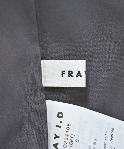 FRAY I.D（フレイアイディー）ワンピース グレー サイズ:0(S位) レディース/2200672818059