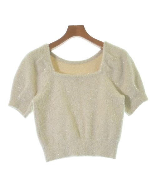 FRAY I.D(フレイアイディー)ニット・セーター 白 サイズ:ONE/2200680387073