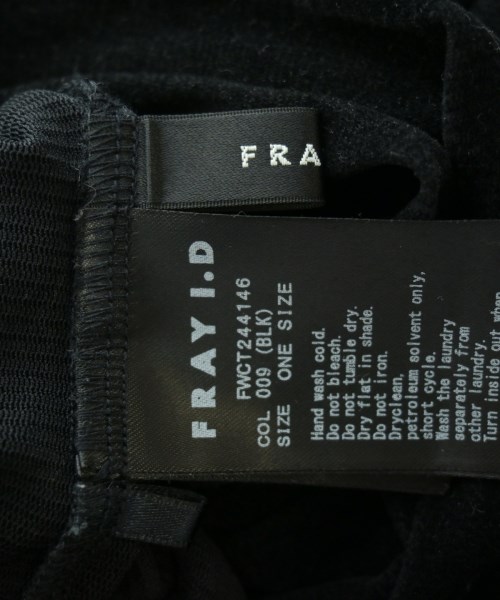 FRAY I.D（フレイアイディー）ニット・セーター 黒 サイズ:ONE レディース/2200680387097
