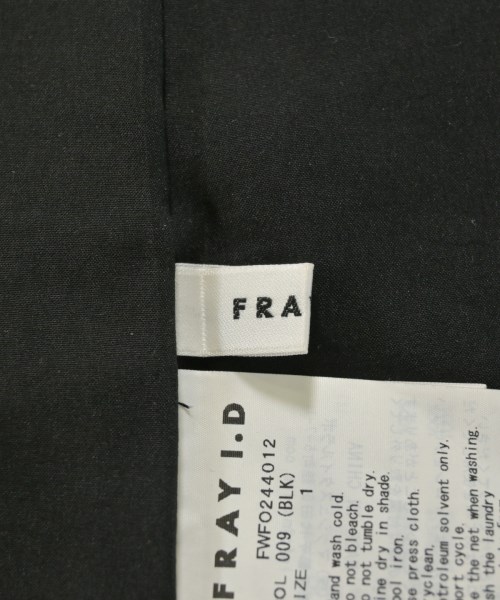 FRAY I.D（フレイアイディー）ワンピース 黒 サイズ:1(M位) レディース/2200693363033