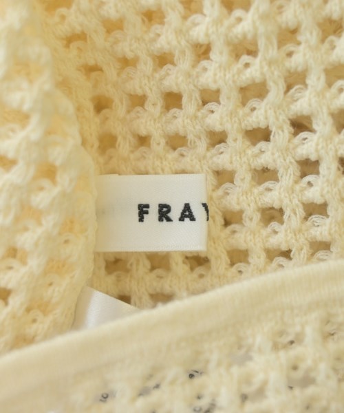 FRAY I.D（フレイアイディー）カーディガン 白 サイズ:F レディース/2200690975017