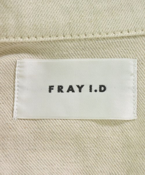 FRAY I.D（フレイアイディー）デニムジャケット 白 サイズ:0(S位) レディース/2200695193010