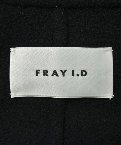 FRAY I.D（フレイアイディー）チェスターコート 黒 サイズ:1(M位) レディース/2200698874015