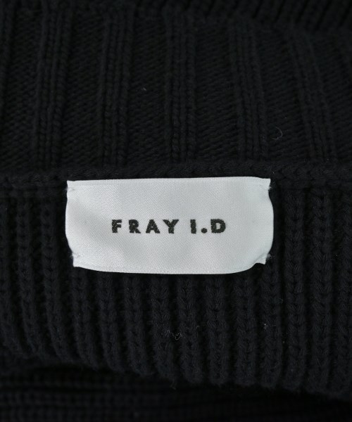 FRAY I.D（フレイアイディー）カーディガン 黒 サイズ:F レディース/2200699293129