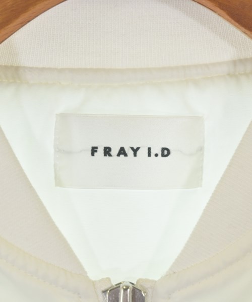 FRAY I.D（フレイアイディー）ミリタリーブルゾン 白 サイズ:0(S位) レディース/2200698480018