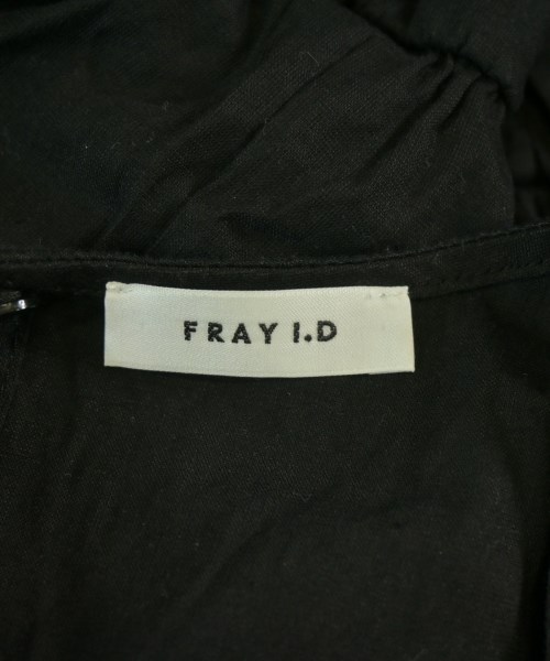 FRAY I.D（フレイアイディー）ブラウス 黒 サイズ:1(M位) レディース/2200694255030