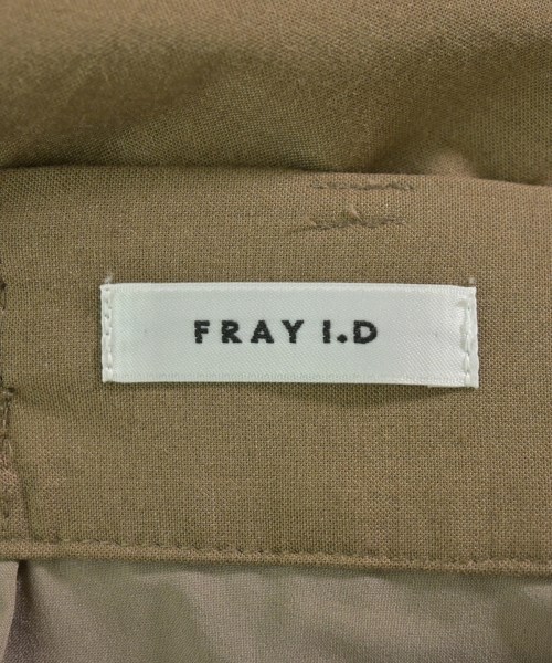 FRAY I.D（フレイアイディー）スラックス 茶 サイズ:1(M位) レディース/2200700733026