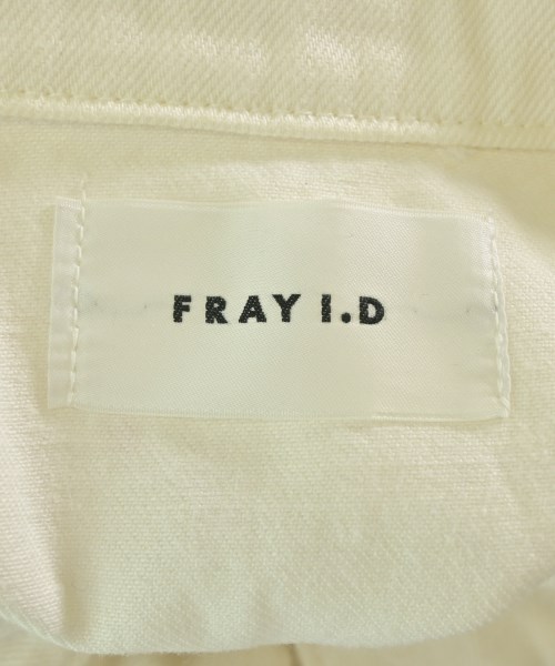FRAY I.D（フレイアイディー）デニムジャケット 白 サイズ:0(S位) レディース/2200696296147