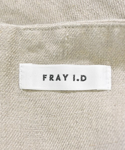 FRAY I.D（フレイアイディー）オールインワン/サロペット ベージュ サイズ:0(S位) レディース/2200697549051