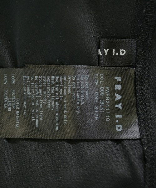 FRAY I.D（フレイアイディー）ブラウス 黒 サイズ:F レディース/2200699900010