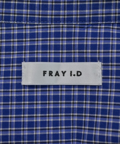 FRAY I.D（フレイアイディー）カジュアルシャツ 青 サイズ:F レディース/2200648515029