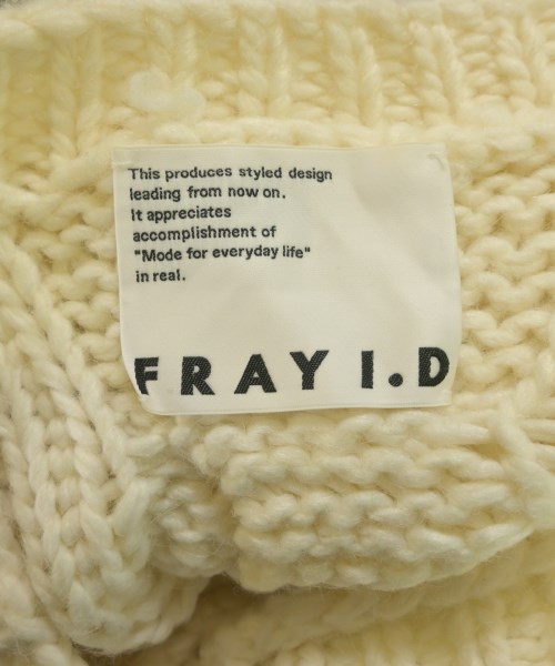 FRAY I.D（フレイアイディー）ニット・セーター 白 サイズ:F レディース/2200651333023