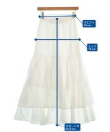 FRAY I.D（フレイアイディー）ロング・マキシ丈スカート 白 サイズ:1(M位) レディース/2200651333092