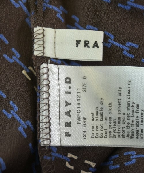 FRAY I.D（フレイアイディー）ワンピース 茶 サイズ:0(S位) レディース/2200656259076