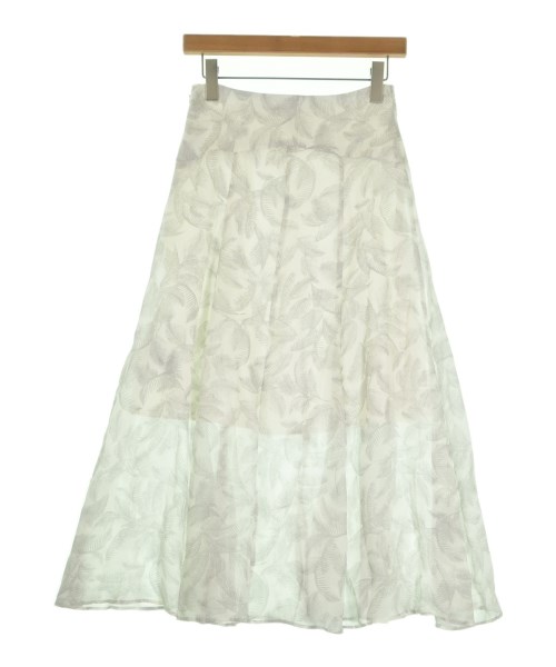 FRAY I.D（フレイアイディー）ロング・マキシ丈スカート 白 サイズ:0(S位) レディース/2200652438178