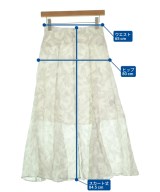 FRAY I.D（フレイアイディー）ロング・マキシ丈スカート 白 サイズ:0(S位) レディース/2200652438178