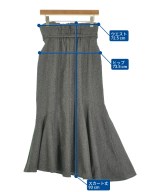 FRAY I.D（フレイアイディー）ロング・マキシ丈スカート グレー サイズ:1(M位) レディース/2200650902015