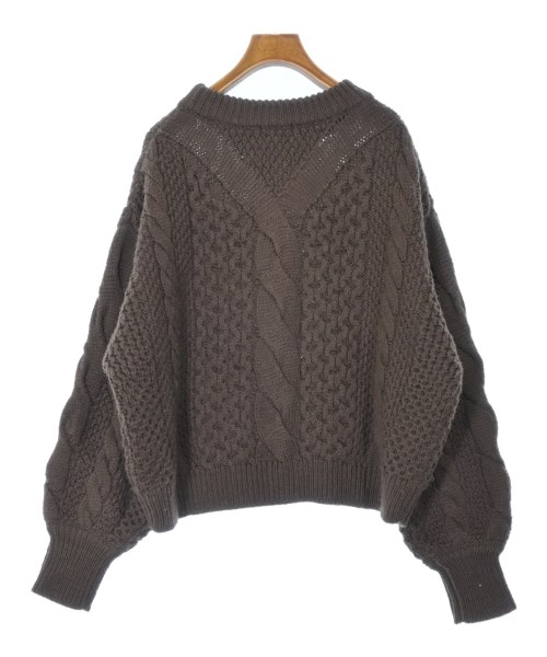 FRAY I.D（フレイアイディー）ニット・セーター 茶 サイズ:F レディース/2200655321033