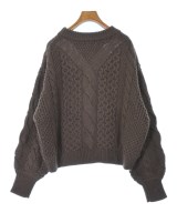 FRAY I.D（フレイアイディー）ニット・セーター 茶 サイズ:F レディース/2200655321033