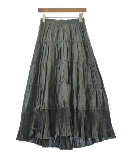 FRAY I.D(フレイアイディー)ロング・マキシ丈スカート カーキ サイズ:1(M位)/2200660776040