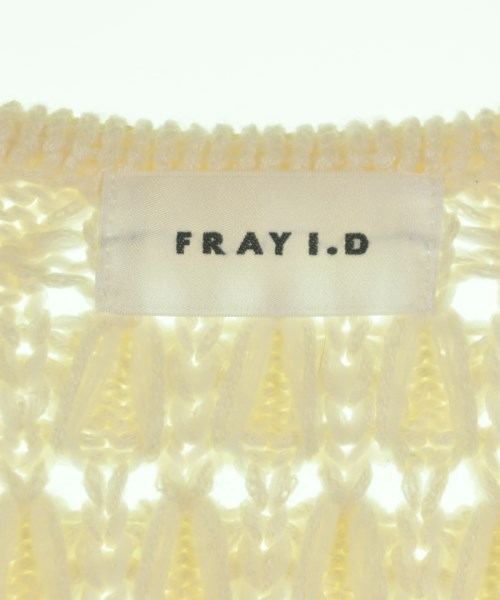 FRAY I.D（フレイアイディー）カーディガン 白 サイズ:F レディース/2200651694018