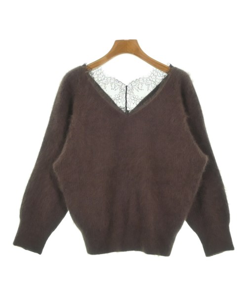 FRAY I.D(フレイアイディー)ニット・セーター 茶 サイズ:ONE/2200651694032