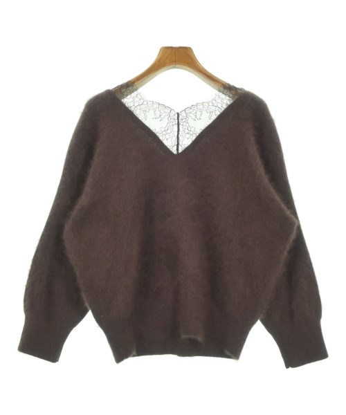 FRAY I.D（フレイアイディー）ニット・セーター 茶 サイズ:ONE レディース/2200651694032