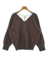 FRAY I.D（フレイアイディー）ニット・セーター 茶 サイズ:ONE レディース/2200651694032