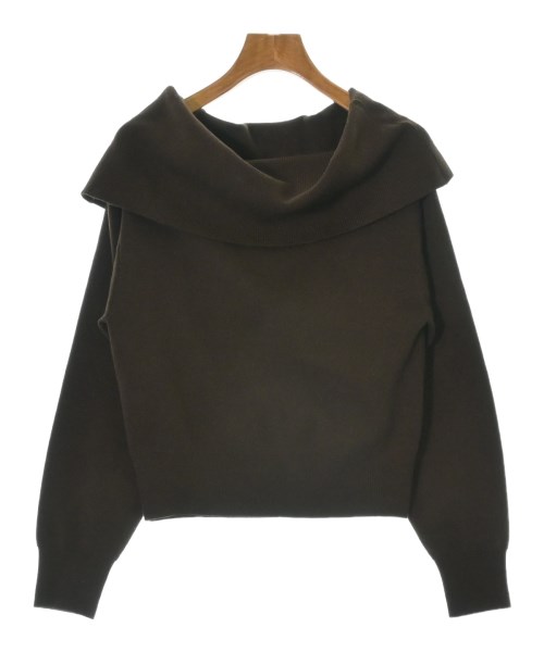 FRAY I.D(フレイアイディー)ニット・セーター 茶 サイズ:F/2200651694056