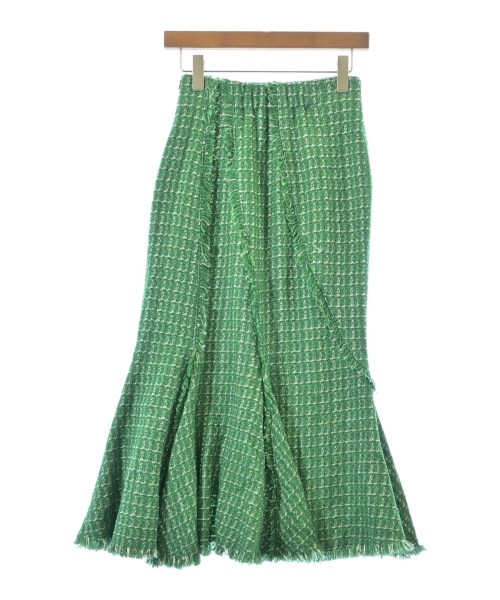 FRAY I.D（フレイアイディー）ロング・マキシ丈スカート 緑 サイズ:0(S位) レディース/2200656447121