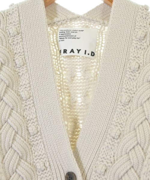FRAY I.D（フレイアイディー）カーディガン 白 サイズ:ONE レディース/2200656447190