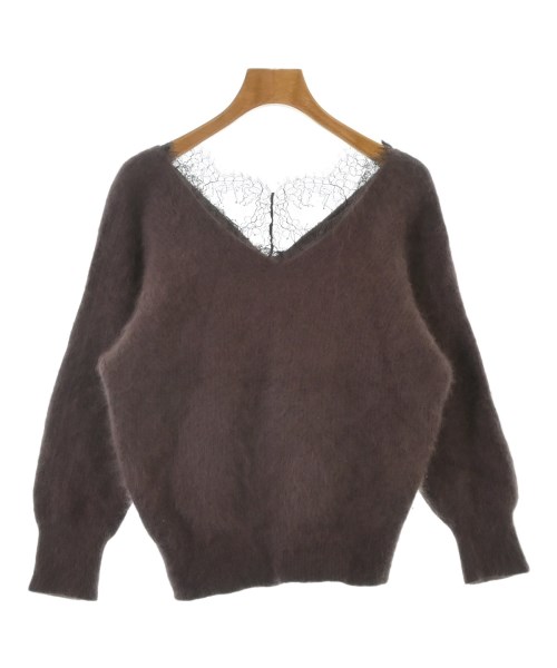 FRAY I.D(フレイアイディー)ニット・セーター 茶 サイズ:ONE/2200656447220