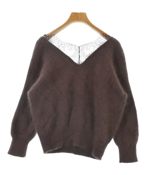 FRAY I.D（フレイアイディー）ニット・セーター 茶 サイズ:ONE レディース/2200656447220