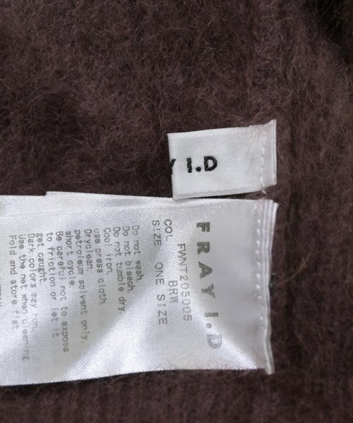 FRAY I.D（フレイアイディー）ニット・セーター 茶 サイズ:ONE レディース/2200656447220