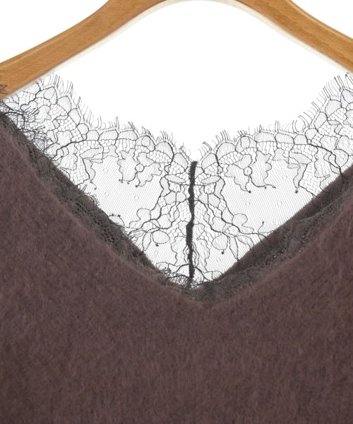 FRAY I.D（フレイアイディー）ニット・セーター 茶 サイズ:ONE レディース/2200656447220