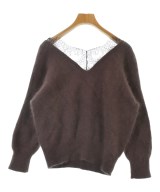 FRAY I.D（フレイアイディー）ニット・セーター 茶 サイズ:ONE レディース/2200656447220