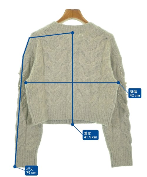 FRAY I.D（フレイアイディー）カーディガン グレー サイズ:F レディース/2200658130045