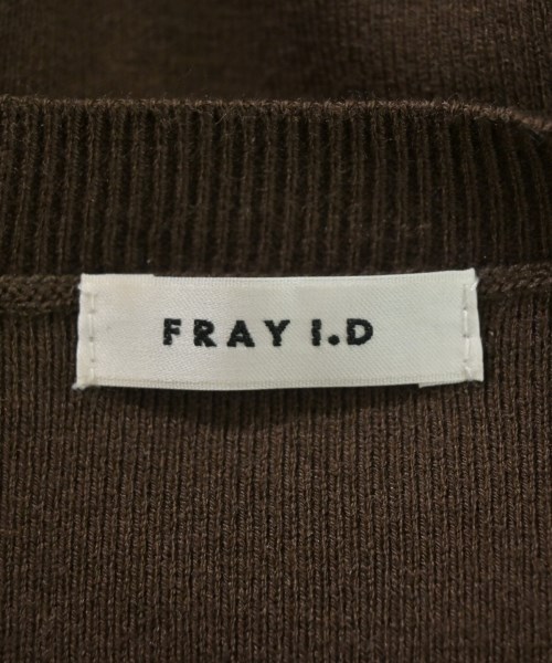 FRAY I.D（フレイアイディー）カーディガン 茶 サイズ:F レディース/2200711054103