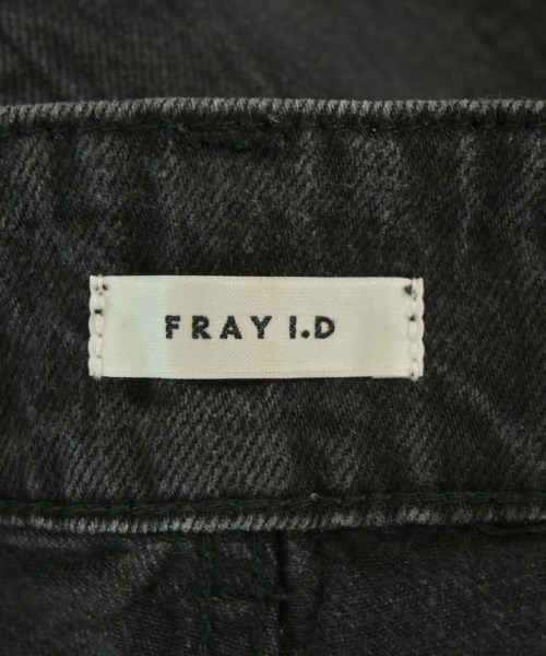 FRAY I.D（フレイアイディー）デニムパンツ 黒 サイズ:1(M位) レディース/2200714628059