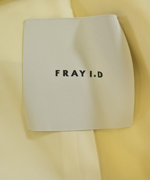 FRAY I.D（フレイアイディー）テーラードジャケット 黄 サイズ:1(M位) レディース/2200714571010