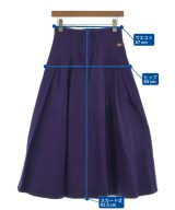FRAY I.D（フレイアイディー）ロング・マキシ丈スカート 紫 サイズ:1(M位) レディース/2200643305045