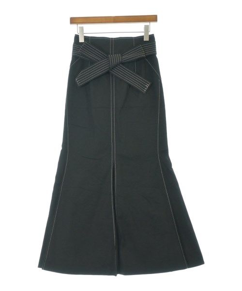 FRAY I.D(フレイアイディー)ロング・マキシ丈スカート 黒 サイズ:1(M位)/2200633940041