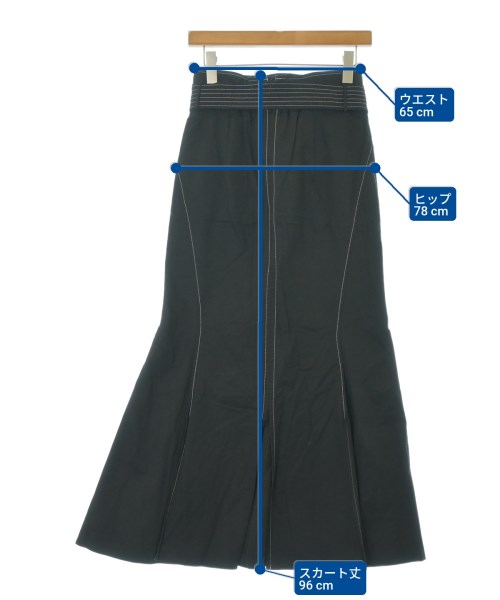 FRAY I.D（フレイアイディー）ロング・マキシ丈スカート 黒 サイズ:1(M位) レディース/2200633940041