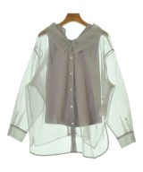 FRAY I.D（フレイアイディー）カジュアルシャツ グレー サイズ:ONE レディース/2200640352028