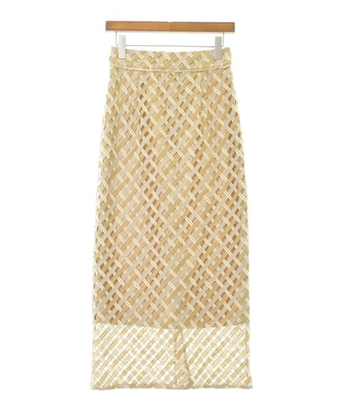 FRAY I.D(フレイアイディー)ロング・マキシ丈スカート ベージュ サイズ:1(M位)/2200635647108