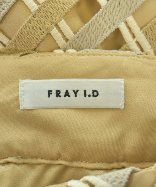 FRAY I.D（フレイアイディー）ロング・マキシ丈スカート ベージュ サイズ:1(M位) レディース/2200635647108