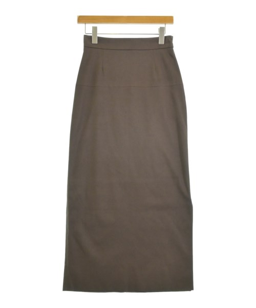 FRAY I.D(フレイアイディー)ロング・マキシ丈スカート 茶 サイズ:1(M位)/2200635725035