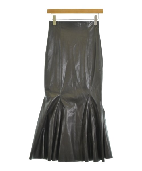 FRAY I.D(フレイアイディー)ロング・マキシ丈スカート 茶 サイズ:0(S位)/2200636376021