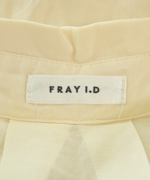FRAY I.D（フレイアイディー）カジュアルシャツ 黄 サイズ:F レディース/2200646382050