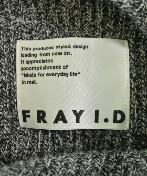 FRAY I.D（フレイアイディー）ワンピース 黒 サイズ:F レディース/2200644310079